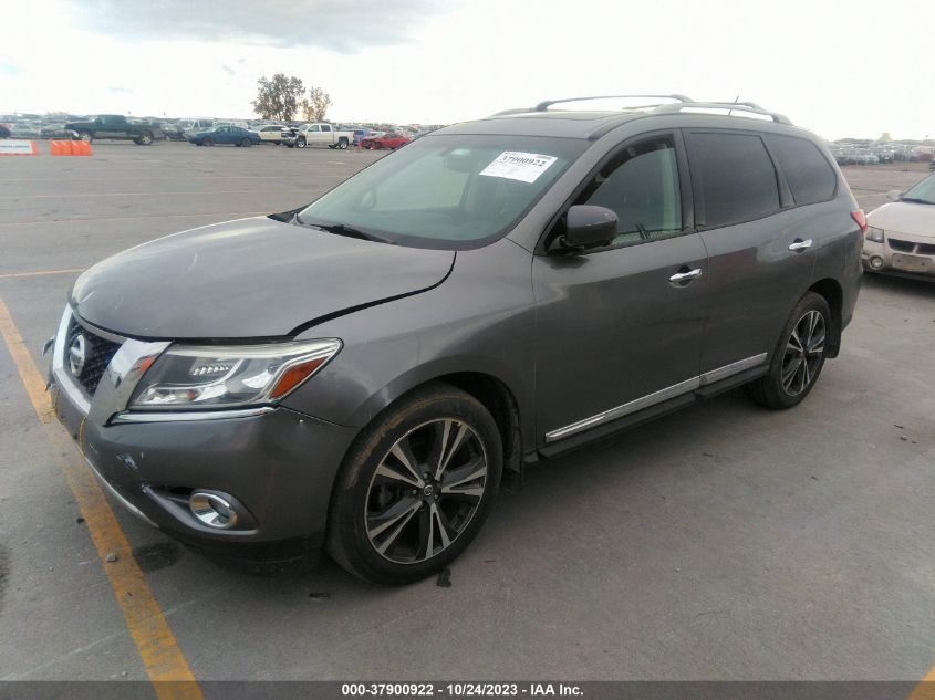 2016 NISSAN PATHFINDER PLATINUM - 5N1AR2MM8GC649732