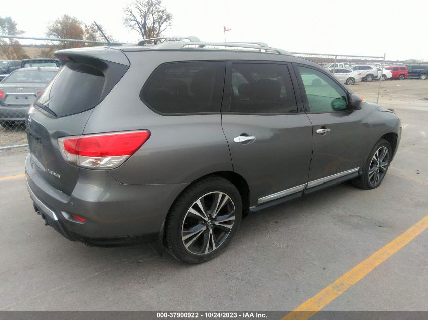 2016 NISSAN PATHFINDER PLATINUM - 5N1AR2MM8GC649732