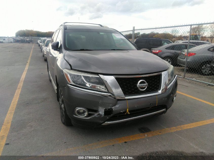 2016 NISSAN PATHFINDER PLATINUM - 5N1AR2MM8GC649732