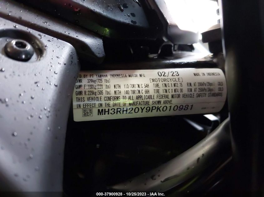 2023 YAMAHA MT-03 - MH3RH20Y9PK010981