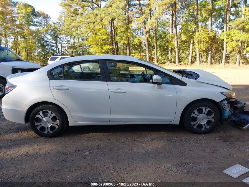 2013 HONDA CIVIC HYBRID - 19XFB4F27DE201332