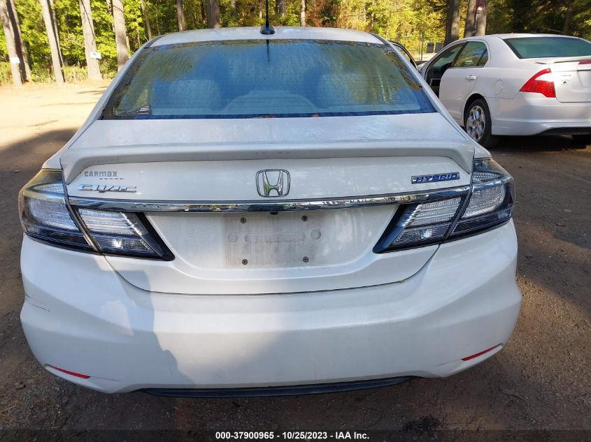 2013 HONDA CIVIC HYBRID - 19XFB4F27DE201332