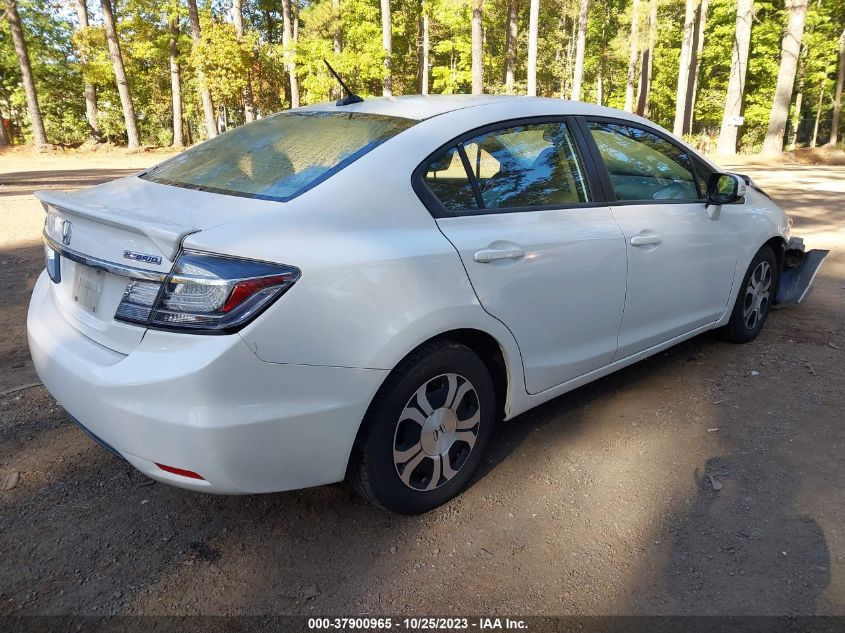 2013 HONDA CIVIC HYBRID - 19XFB4F27DE201332