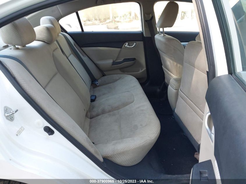 2013 HONDA CIVIC HYBRID - 19XFB4F27DE201332