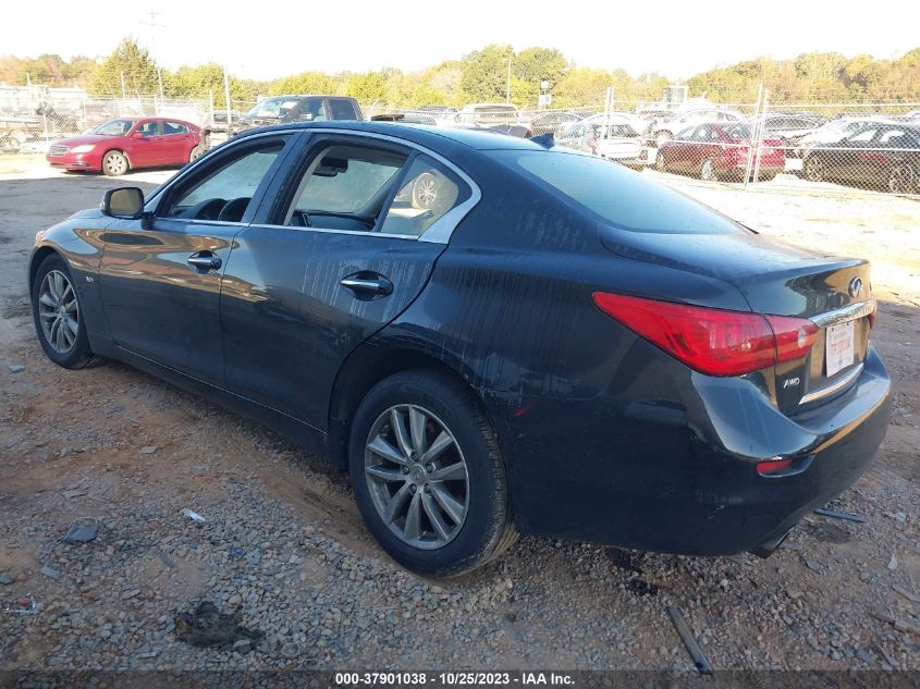 2017 INFINITI Q50 PREMIUM/SPORT/SE - JN1EV7AR3HM834218