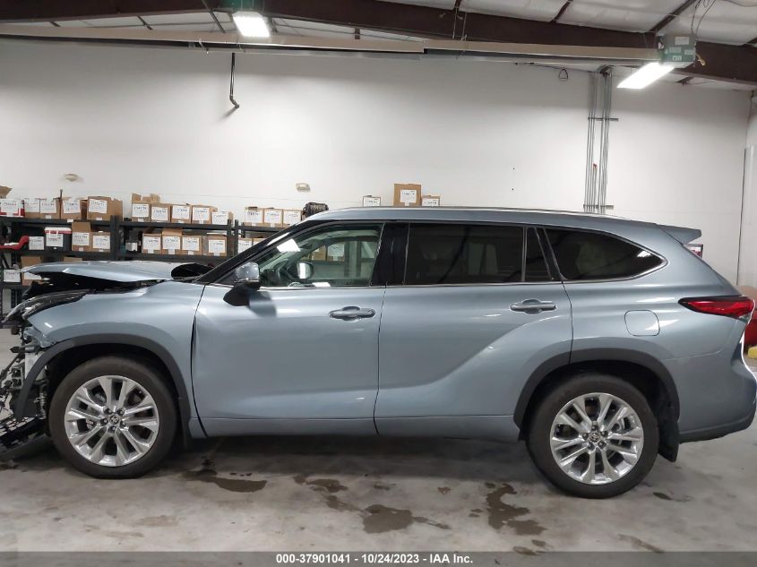 2021 TOYOTA HIGHLANDER LIMITED/PLATINUM - 5TDDZRBH4MS124063