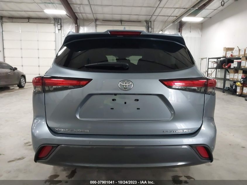 2021 TOYOTA HIGHLANDER LIMITED/PLATINUM - 5TDDZRBH4MS124063