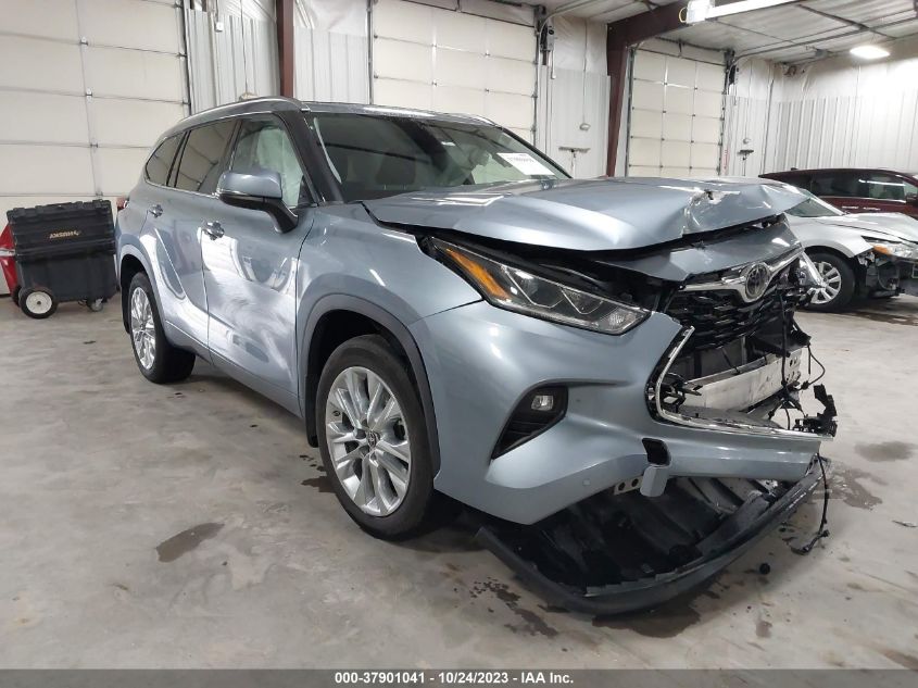 2021 TOYOTA HIGHLANDER LIMITED/PLATINUM - 5TDDZRBH4MS124063