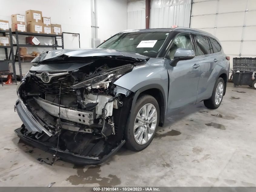 2021 TOYOTA HIGHLANDER LIMITED/PLATINUM - 5TDDZRBH4MS124063