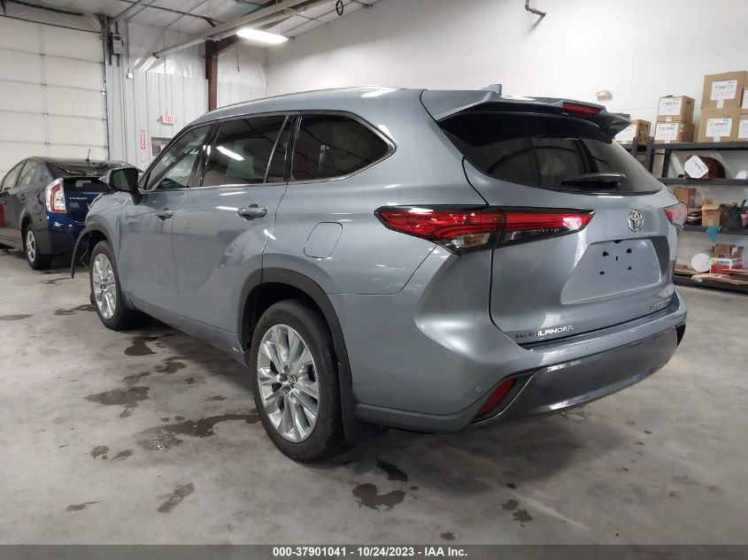 2021 TOYOTA HIGHLANDER LIMITED/PLATINUM - 5TDDZRBH4MS124063