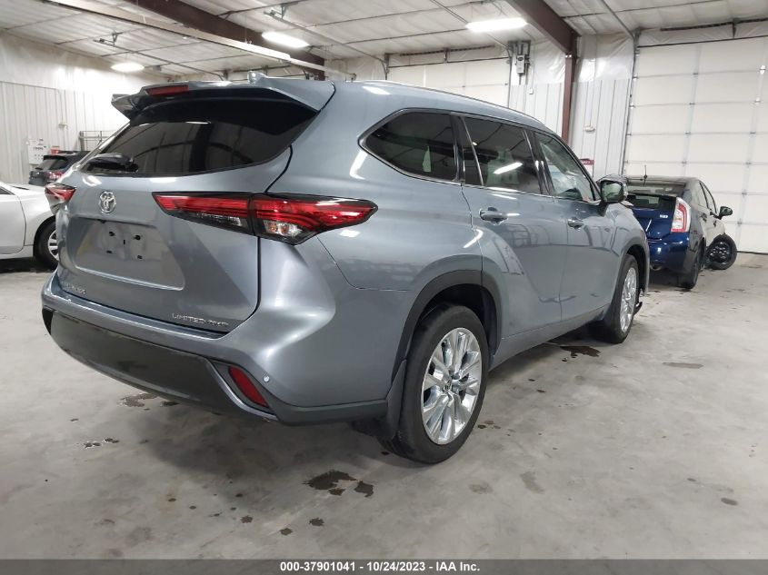 2021 TOYOTA HIGHLANDER LIMITED/PLATINUM - 5TDDZRBH4MS124063