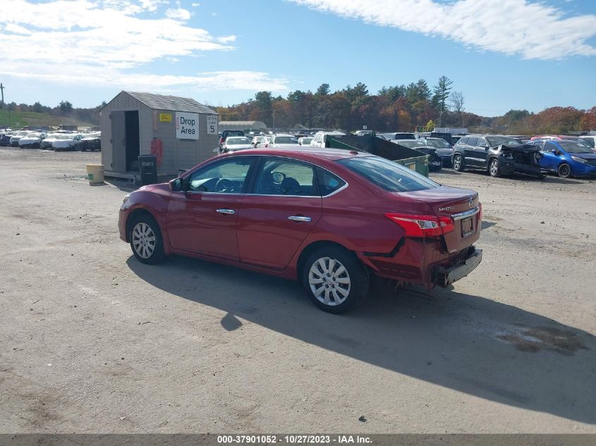 2016 NISSAN SENTRA SV - 3N1AB7AP3GY308107