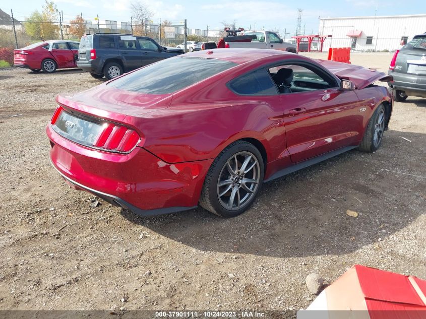 2016 FORD MUSTANG GT - 1FA6P8CF5G5236540