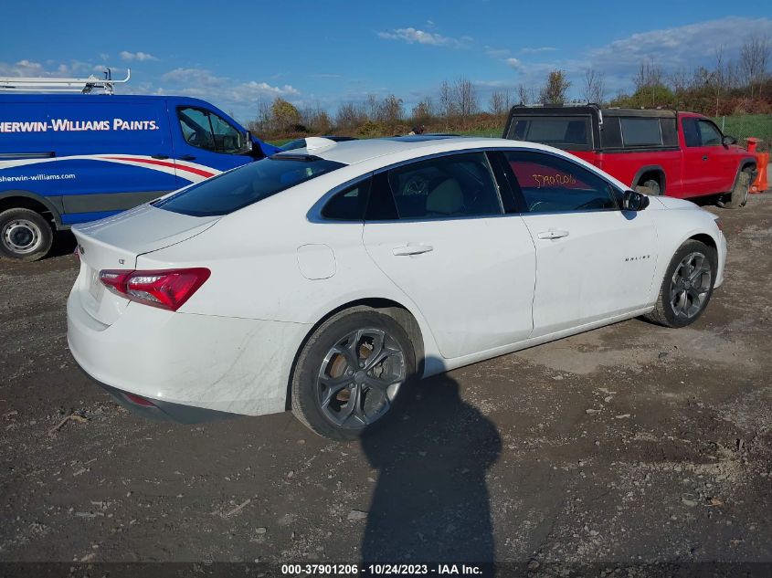 2021 CHEVROLET MALIBU LT - 1G1ZD5ST7MF017406