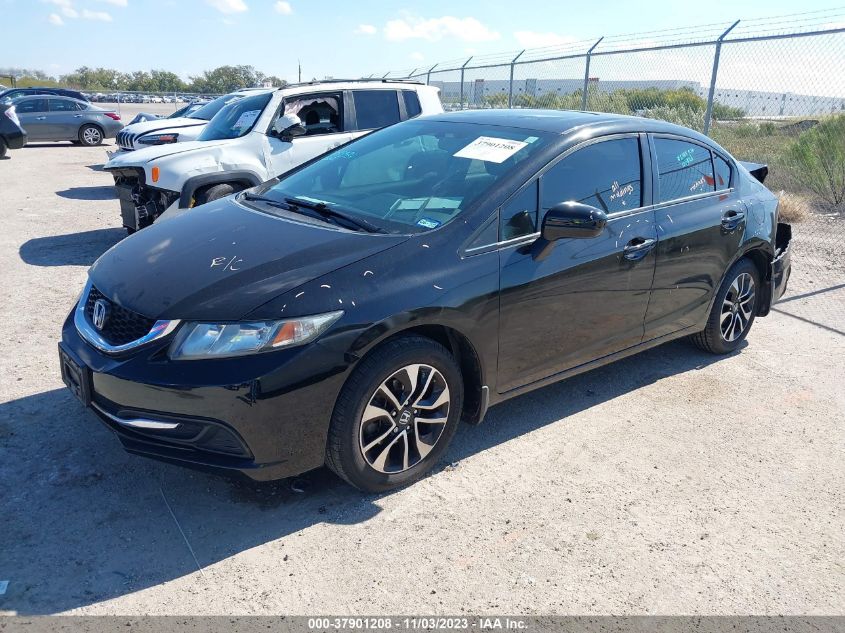 2014 HONDA CIVIC SEDAN EX - 19XFB2F89EE052285