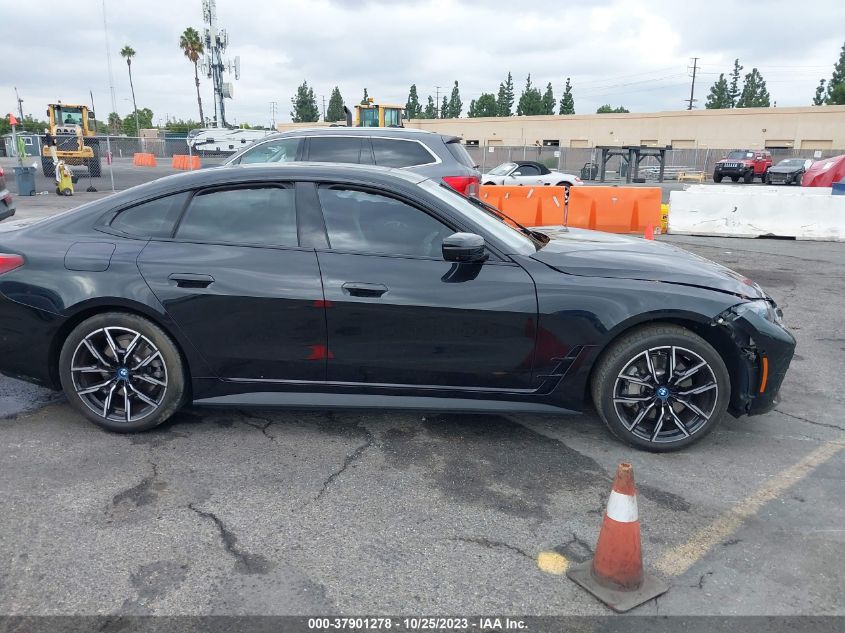 2022 BMW I4 EDRIVE40 WBY73AW03NFM94618