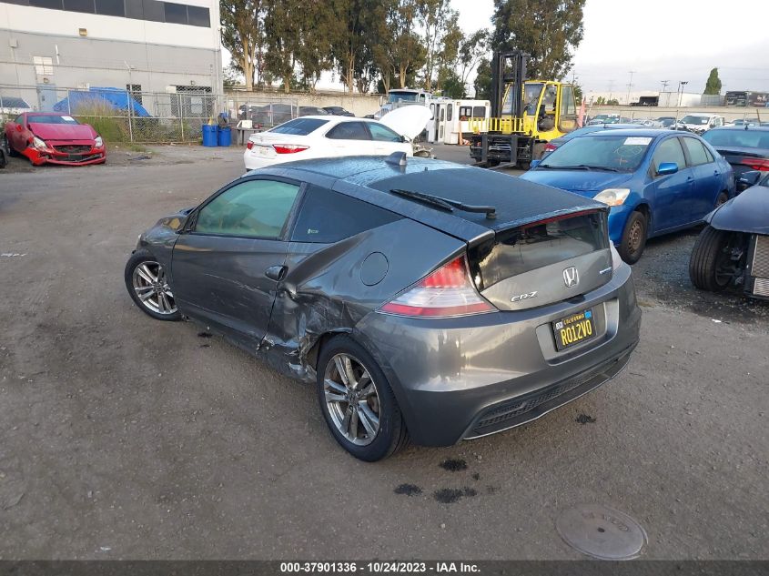 2013 HONDA CR-Z EX JHMZF1C67DS000629