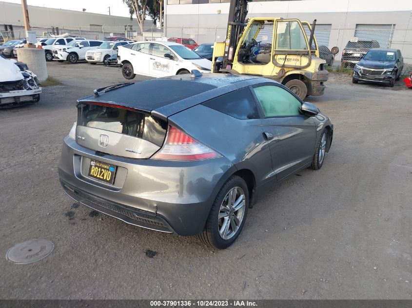 2013 HONDA CR-Z EX JHMZF1C67DS000629