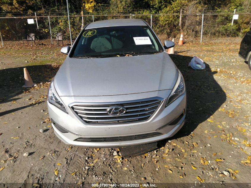 2015 HYUNDAI SONATA 2.4L SE - 5NPE24AF7FH157143