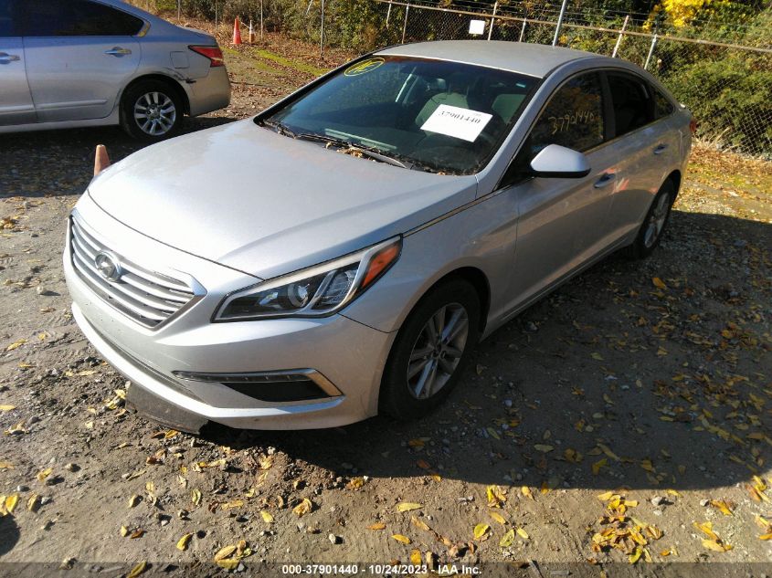 2015 HYUNDAI SONATA 2.4L SE - 5NPE24AF7FH157143