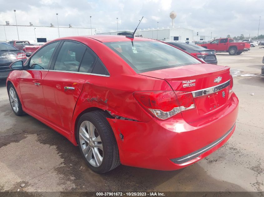 2014 CHEVROLET CRUZE LTZ - 1G1PG5SB9E7383319