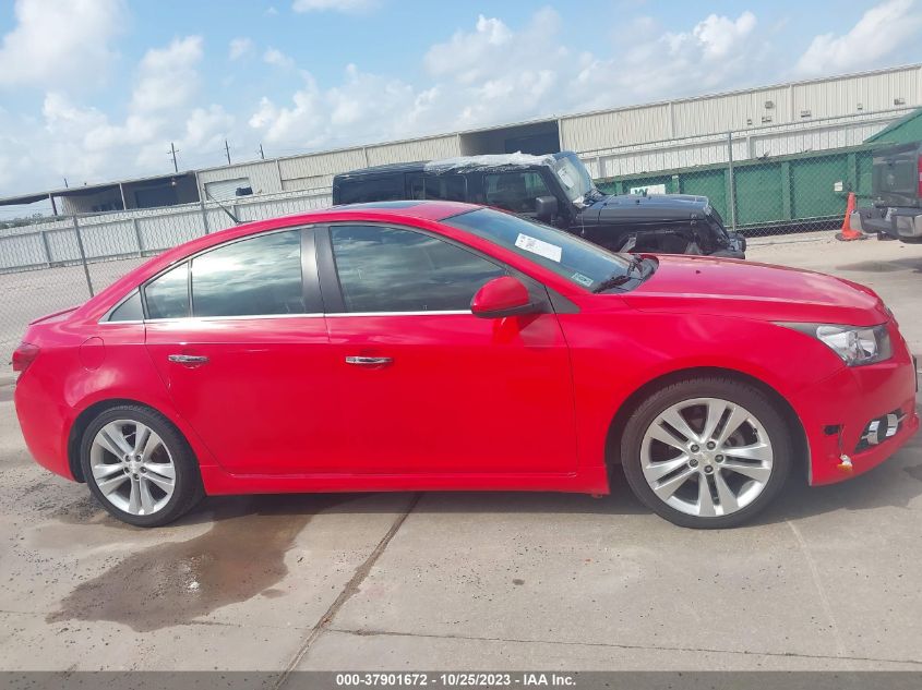 2014 CHEVROLET CRUZE LTZ - 1G1PG5SB9E7383319