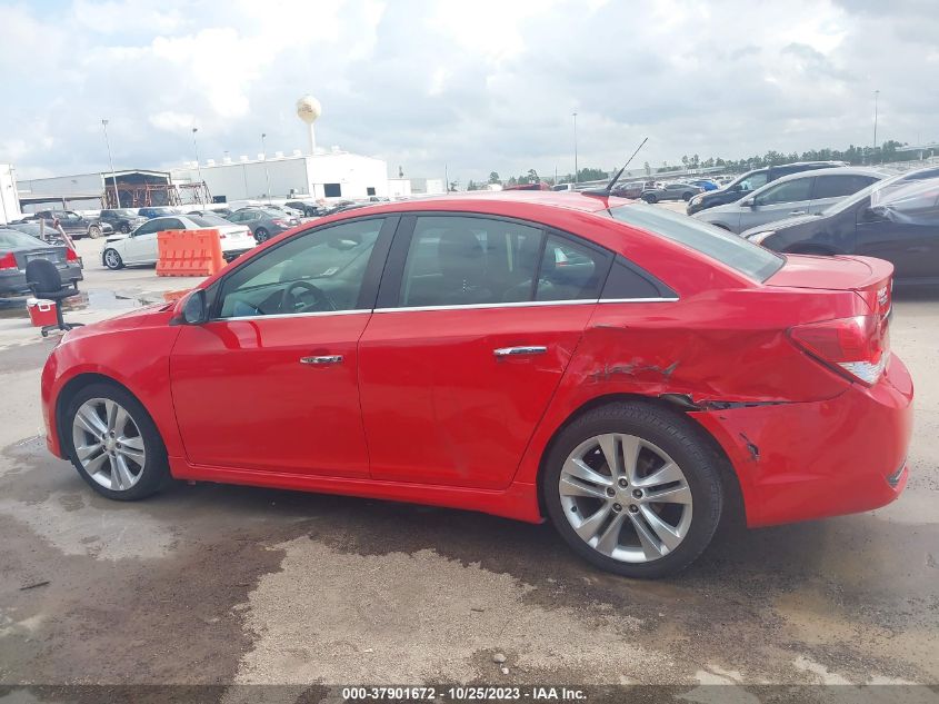 2014 CHEVROLET CRUZE LTZ - 1G1PG5SB9E7383319