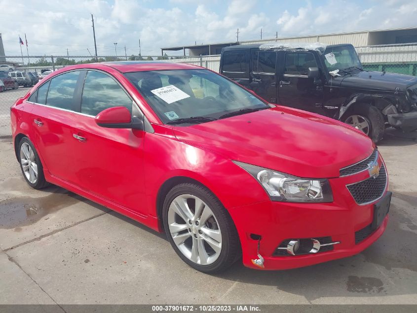 2014 CHEVROLET CRUZE LTZ - 1G1PG5SB9E7383319