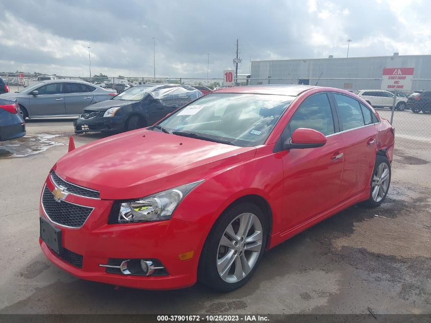 2014 CHEVROLET CRUZE LTZ - 1G1PG5SB9E7383319