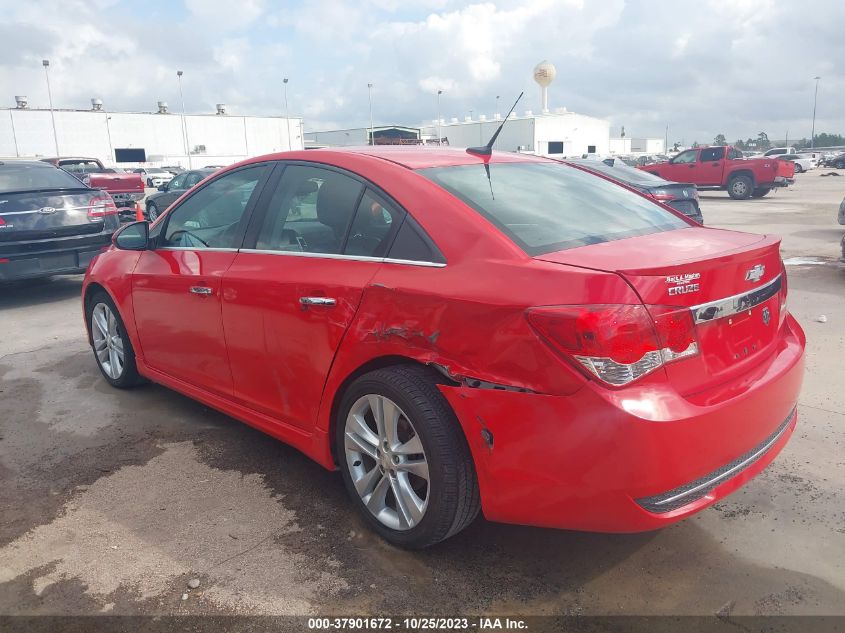 2014 CHEVROLET CRUZE LTZ - 1G1PG5SB9E7383319