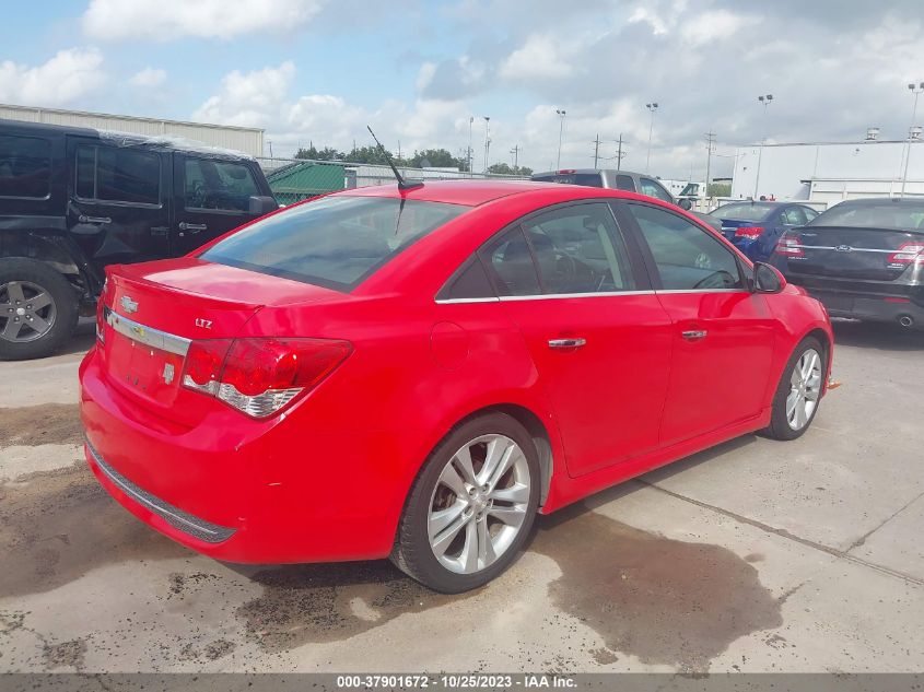 2014 CHEVROLET CRUZE LTZ - 1G1PG5SB9E7383319
