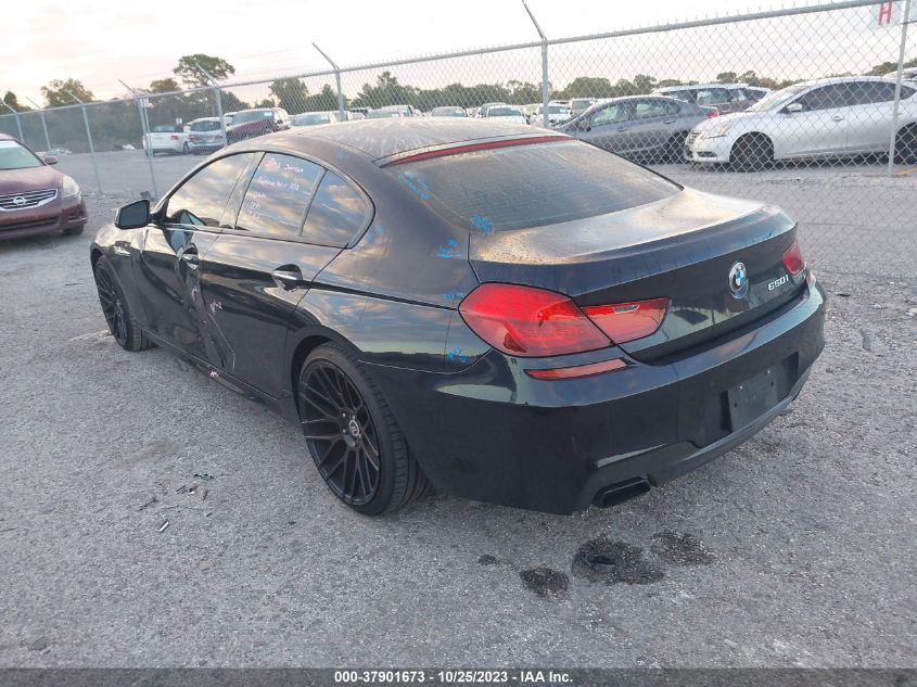 2015 BMW 6 SERIES 650I WBA6B2C53FD799102