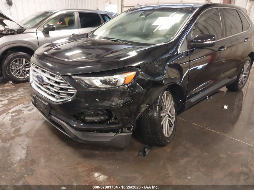 VIN 2FMPK3K93KBC43448 2019 FORD EDGE TITANIUM