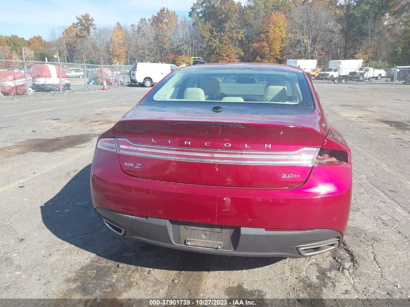 2014 LINCOLN MKZ HYBRID - 3LN6L2LU5ER805958