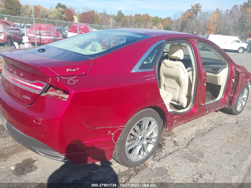 2014 LINCOLN MKZ HYBRID - 3LN6L2LU5ER805958