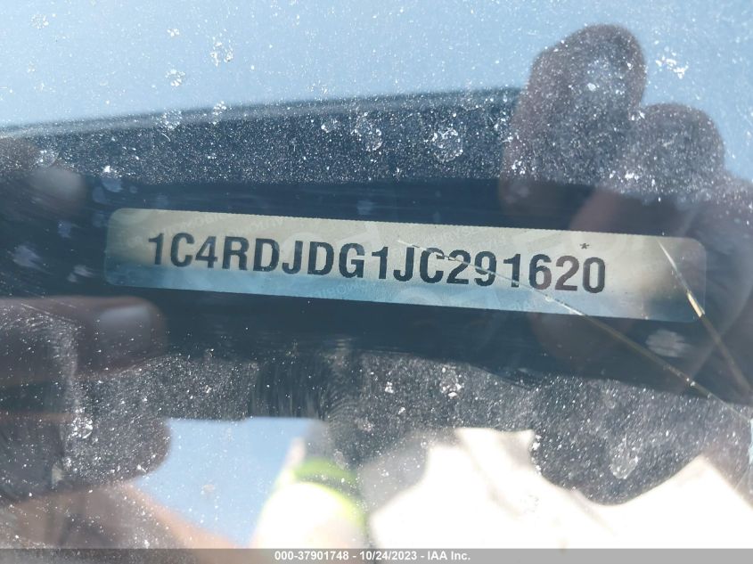 2018 DODGE DURANGO GT - 1C4RDJDG1JC291620