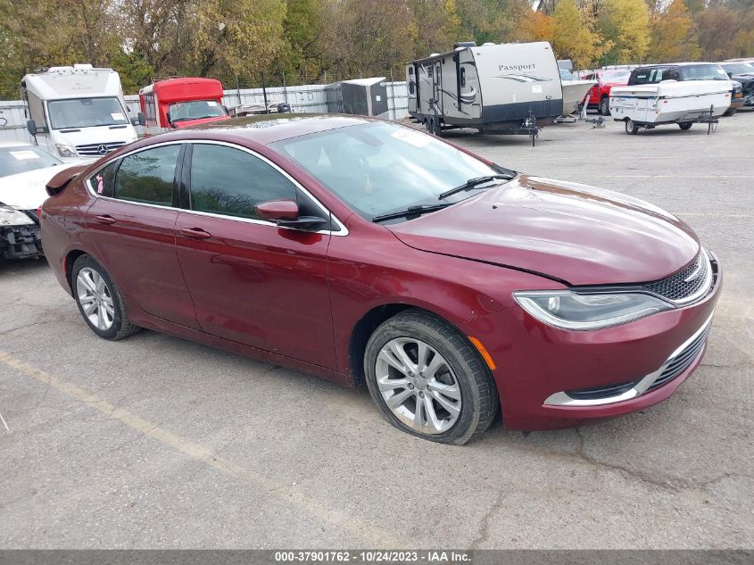 VIN 1C3CCCAB3FN649023 2015 CHRYSLER 200 no.1