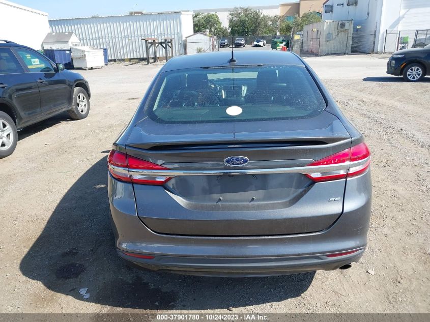 2017 FORD FUSION SE - 3FA6P0H77HR343428