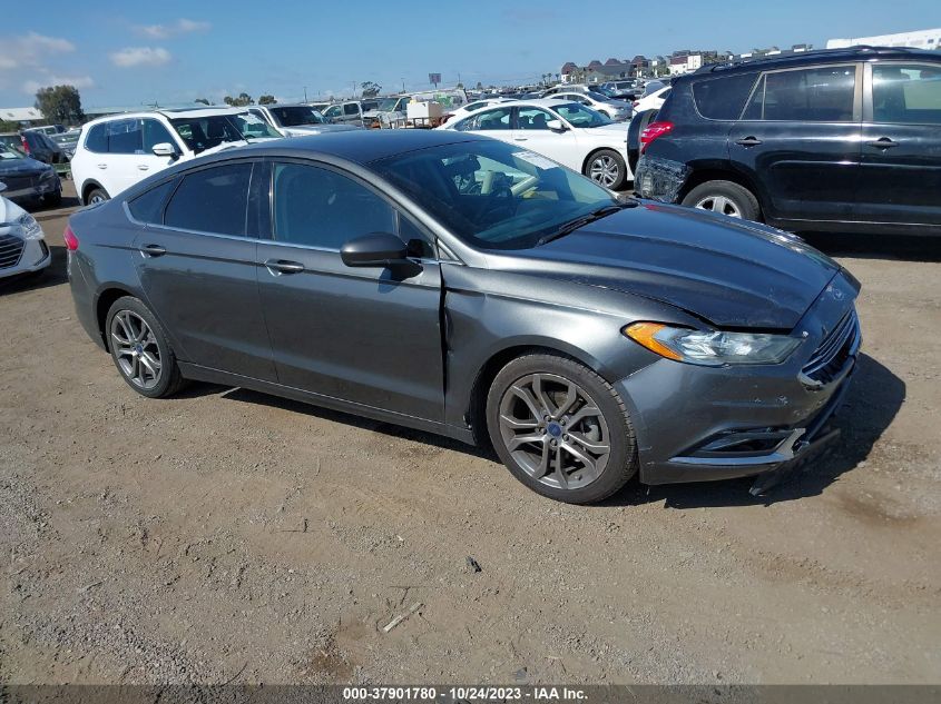 2017 FORD FUSION SE - 3FA6P0H77HR343428