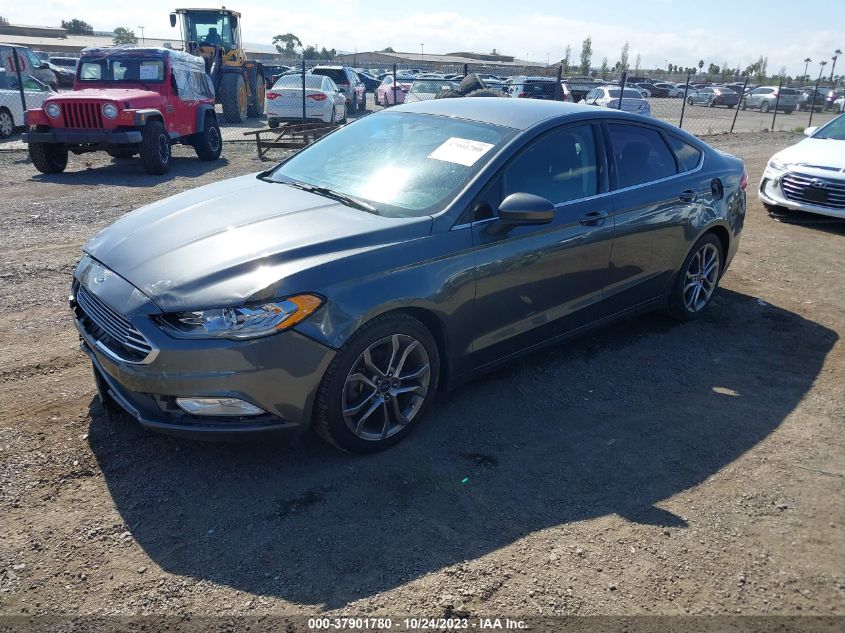 2017 FORD FUSION SE - 3FA6P0H77HR343428