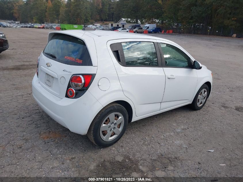 2015 CHEVROLET SONIC LS - 1G1JA6SHXF4159092
