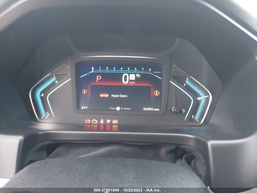 VIN 5FNRL6H86MB011619 2021 HONDA ODYSSEY TOURING