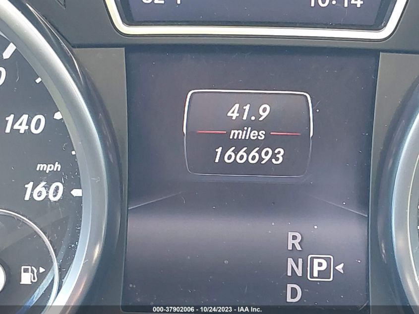 2014 MERCEDES-BENZ ML 350 4JGDA5HB5EA354157