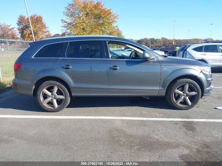 2013 AUDI Q7 3.0T S LINE PRESTIGE - WA1DGAFE0DD005634