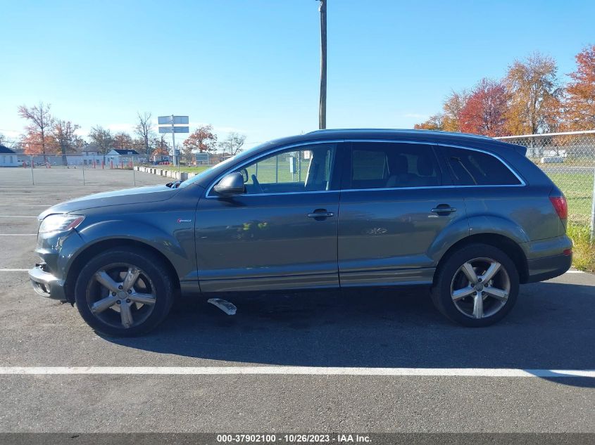 2013 AUDI Q7 3.0T S LINE PRESTIGE - WA1DGAFE0DD005634