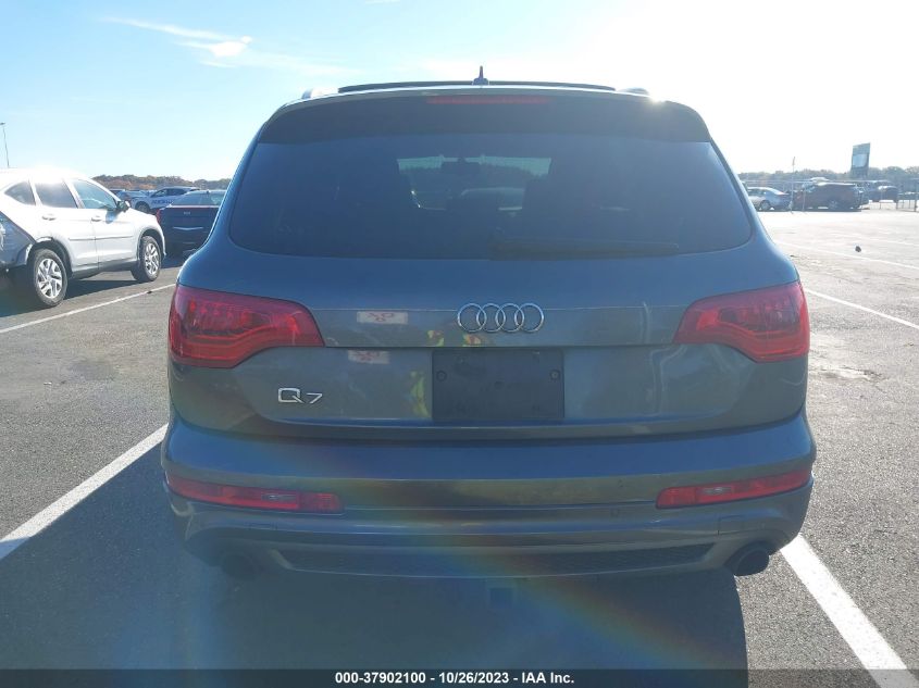 2013 AUDI Q7 3.0T S LINE PRESTIGE - WA1DGAFE0DD005634