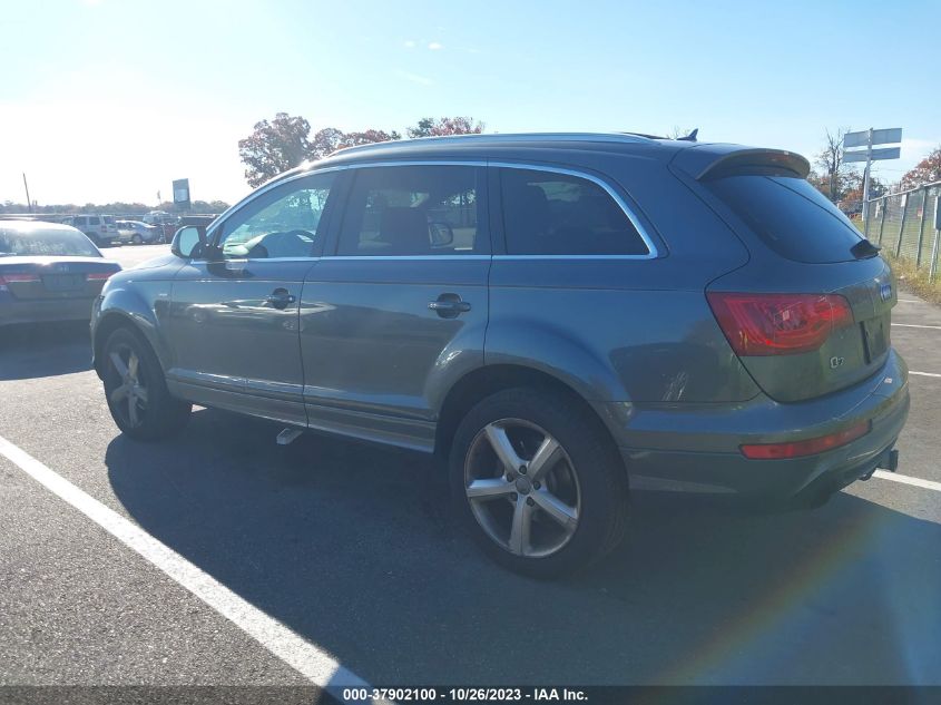 2013 AUDI Q7 3.0T S LINE PRESTIGE - WA1DGAFE0DD005634