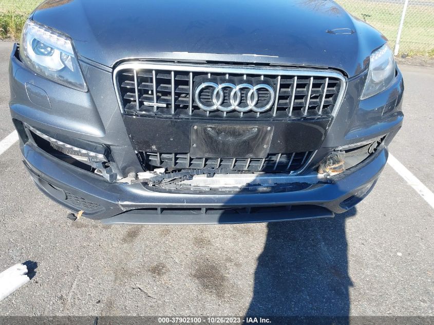 2013 AUDI Q7 3.0T S LINE PRESTIGE - WA1DGAFE0DD005634