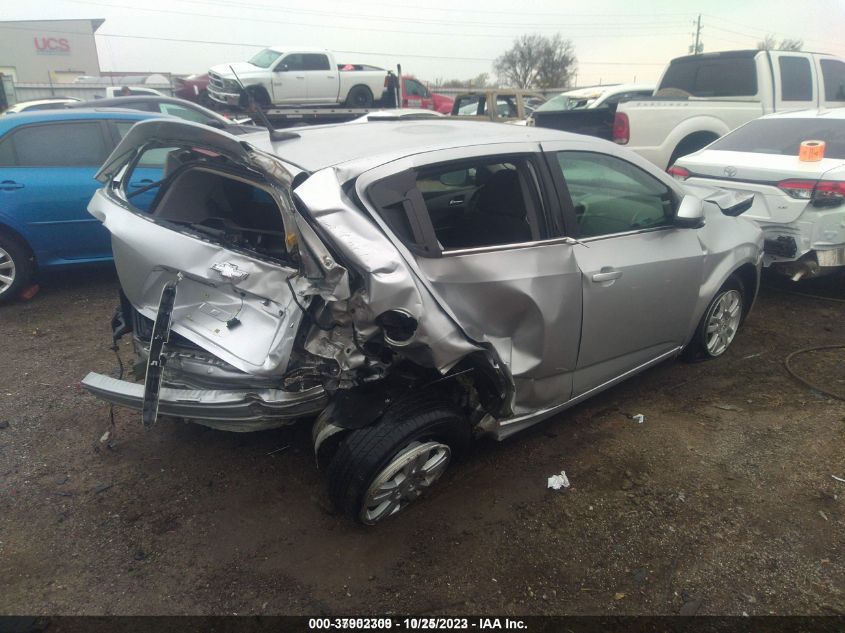 2013 CHEVROLET SONIC LT - 1G1JC6SB4D4180104