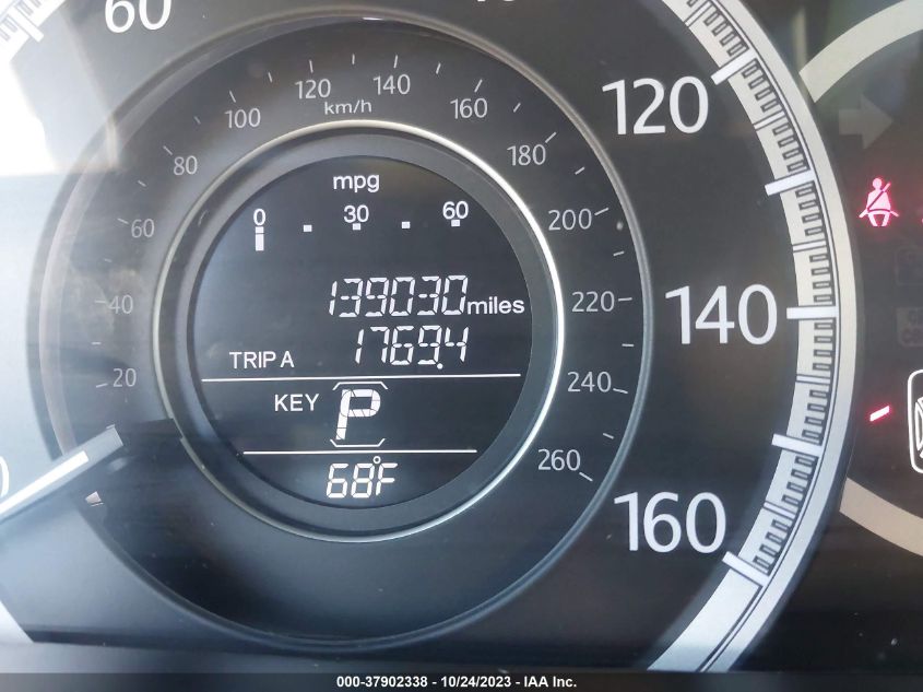 2013 HONDA ACCORD EX-L V-6 - 1HGCR3F88DA023724
